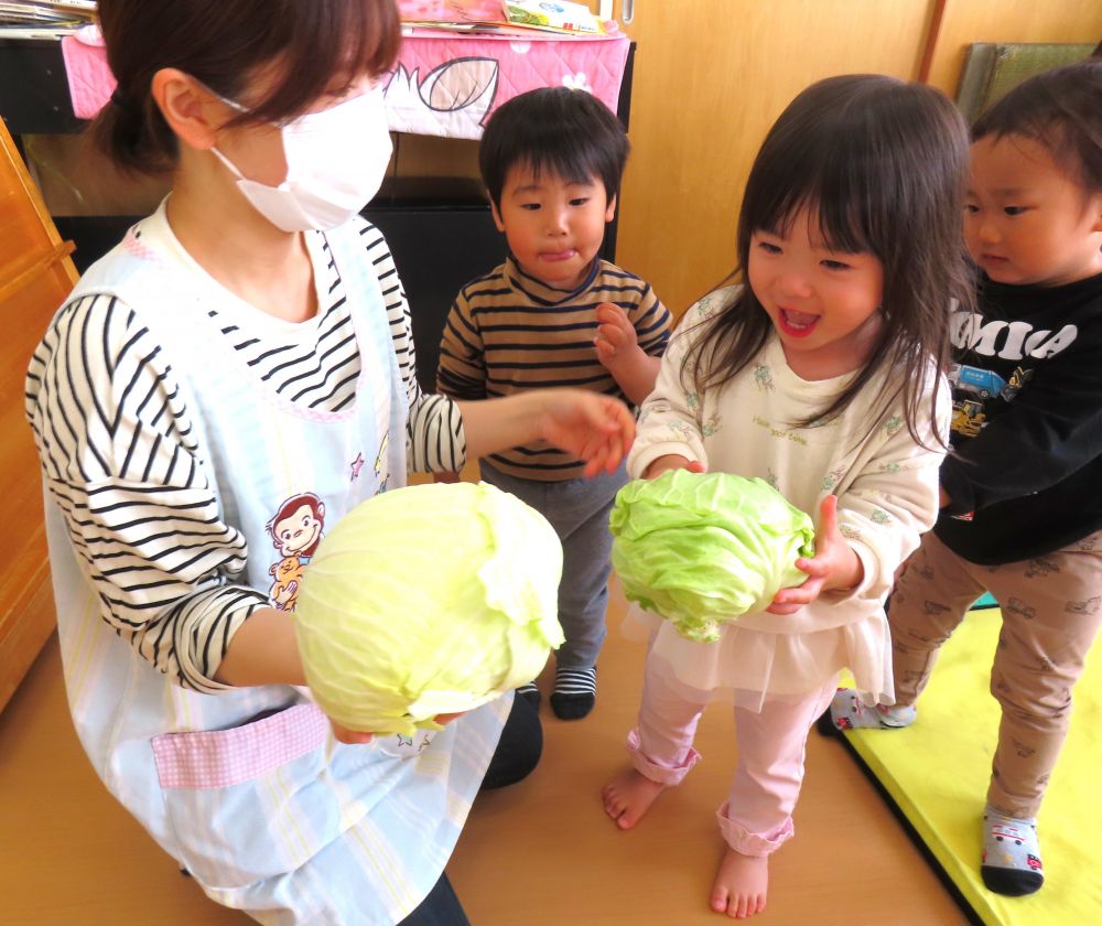 クマ組さんは、重さくらべ♪