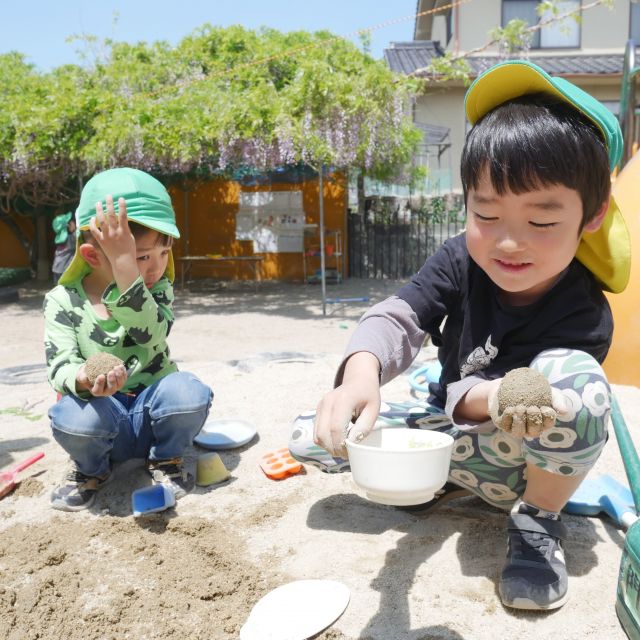 泥団子づくり②　＊５歳児＊