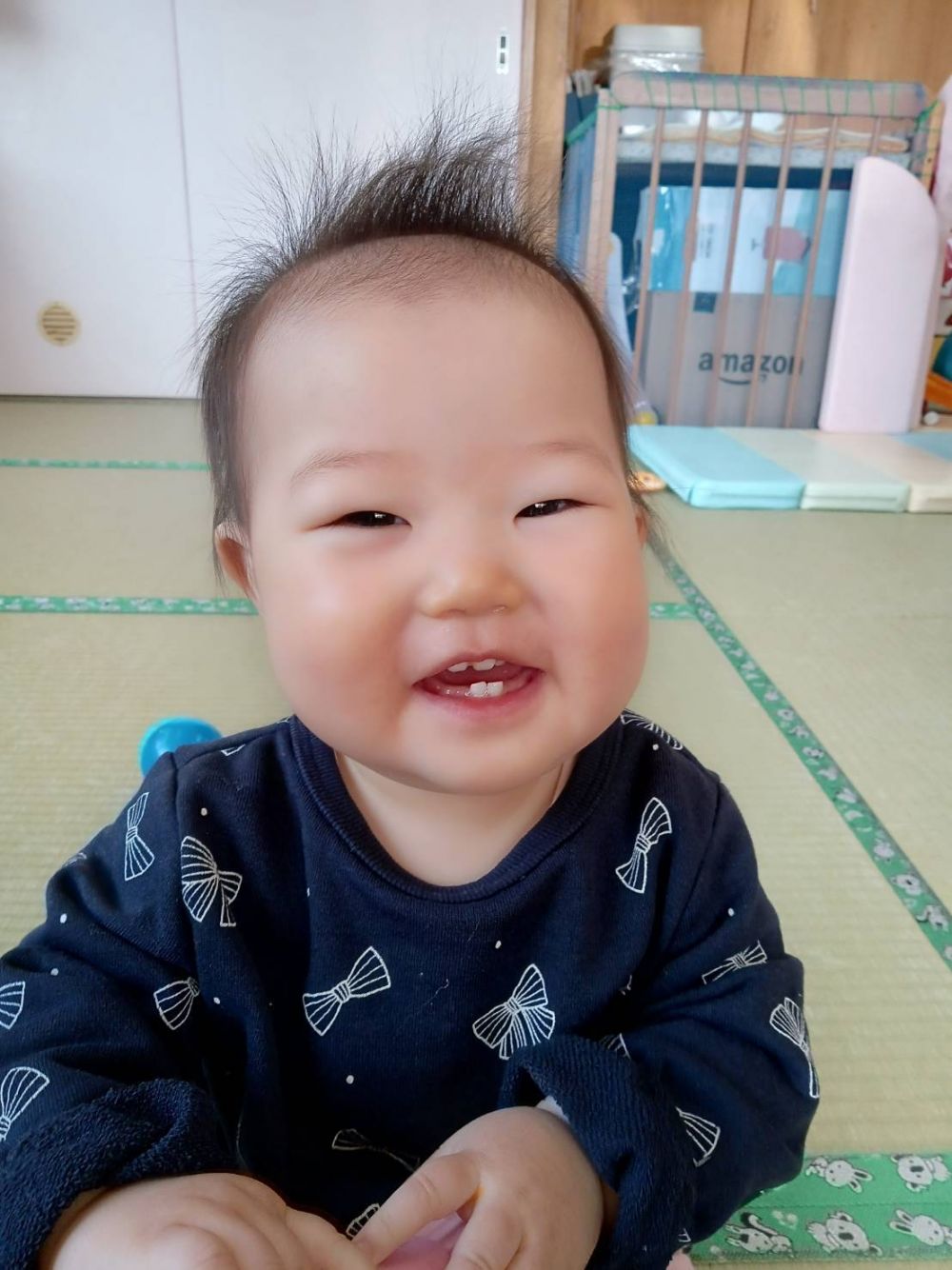 にっこり笑顔のかわいいNちゃん💕