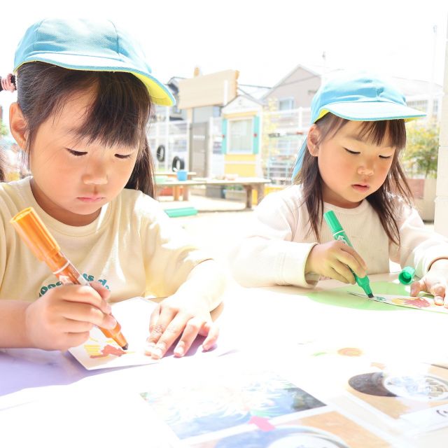 ＊　４歳児　種を植えたよ①　＊