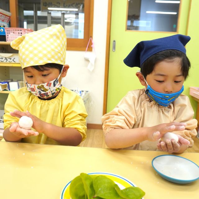 ＊　5歳児　クッキング①　＊