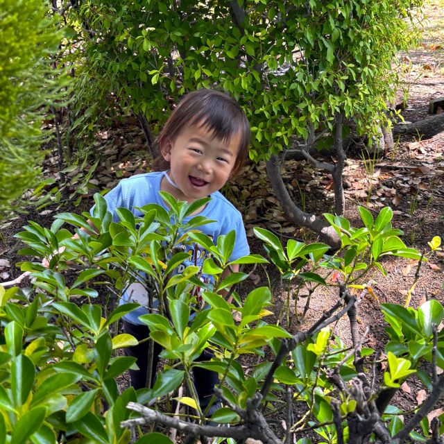 公園でかくれんぼ💗