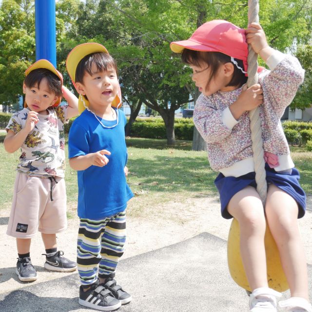 ＊　3歳児　工夫して　＊