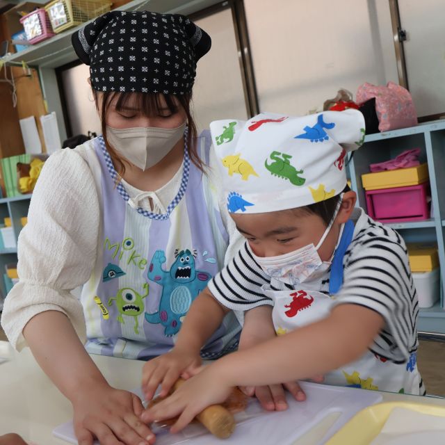 親子クッキング②　＊４・５歳児＊