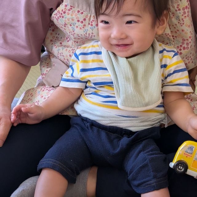 新しいおともだち　　～０歳児　ウサギ組～