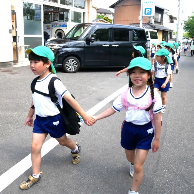 消防署見学①　　＊５歳児＊