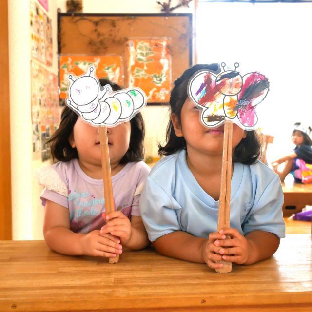 ＊　３歳児　虫と遊ぼう　＊