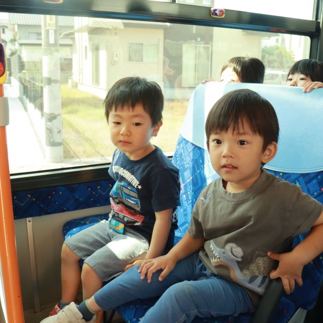 ＊　３・４歳児　ラッピングバス②　＊