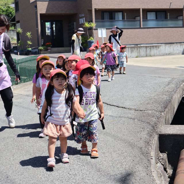 散歩のあとは　＊３歳児＊
