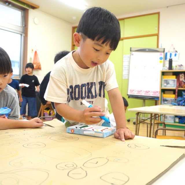＊　5歳児　考えて遊ぶ①　＊