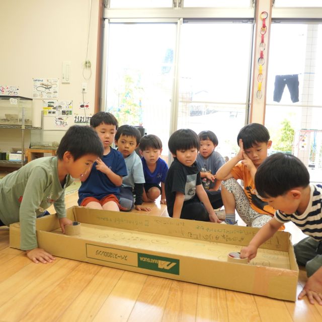 ＊　5歳児　考えて遊ぶ②　＊