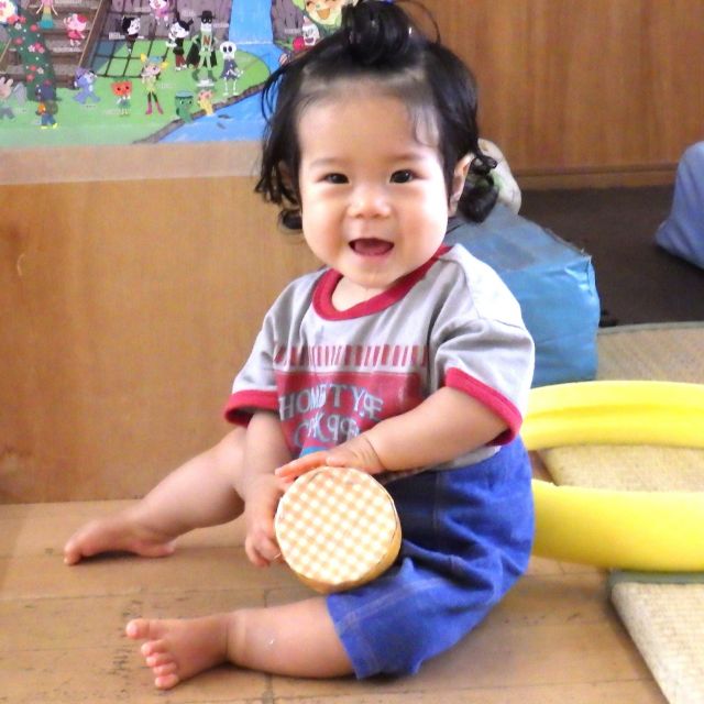 ＊　０歳児　新しい友達　＊