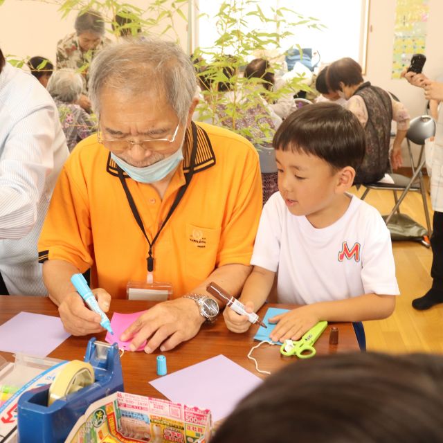 ＊　5歳児　シニアカフェ②　＊