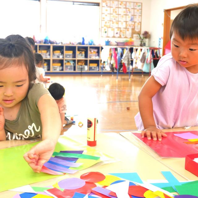 ＊　3歳児　七夕飾り　＊