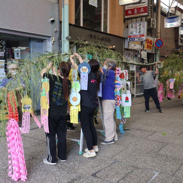 商店街　七夕飾り