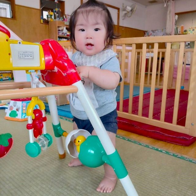 新しいお友達　　　～0歳児　ウサギ組～