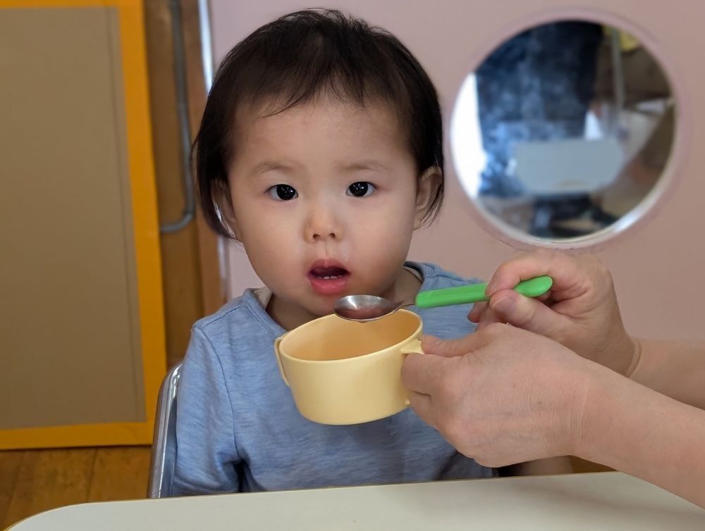 今年初めてのかき氷🍧
大きな口を開けて待っていたKちゃん💓
パクパク食べてたよ♪