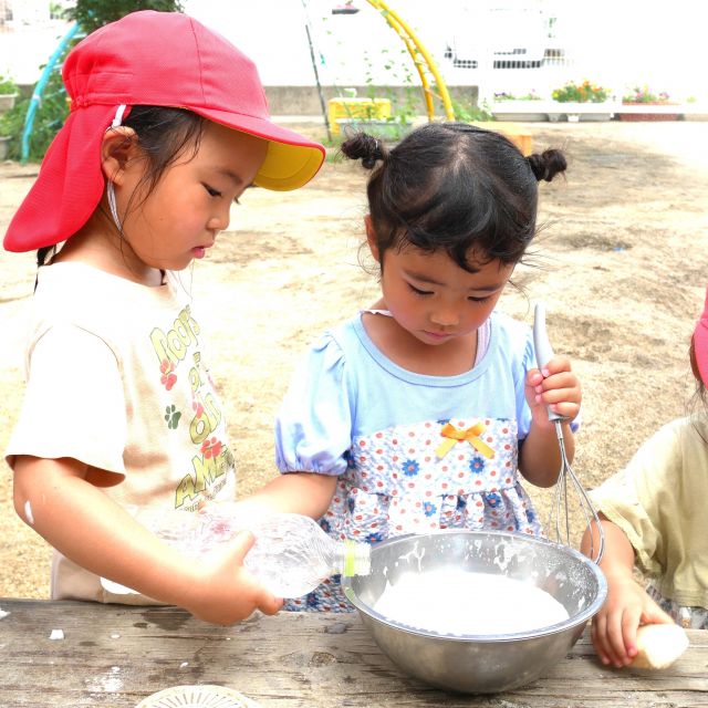 ＊　3歳児　あわあわ・・・楽しいな♡　＊