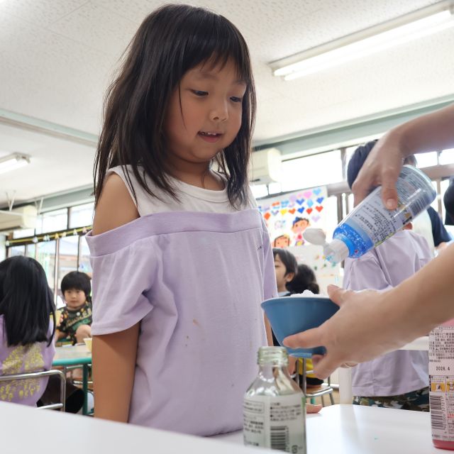 かき氷①　＊４・５歳児＊