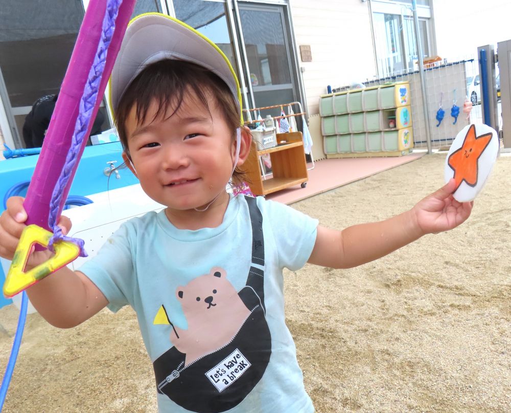 お星さま釣りをしたり・・・