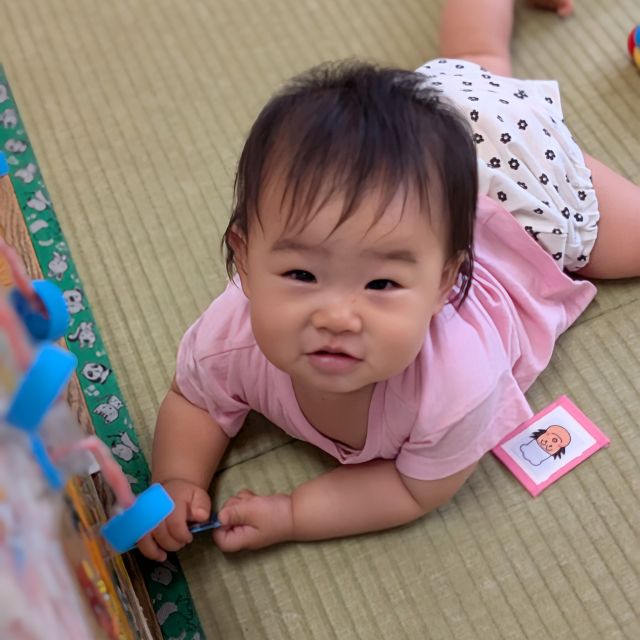 新しいお友達　　　～0歳児　ウサギ組～