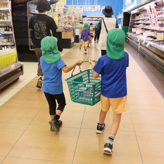 ＊　５歳児　買い物②「にじいろチーム」　＊