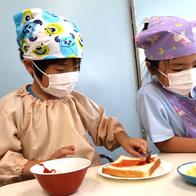 夏野菜ピザ①　＊５歳児＊