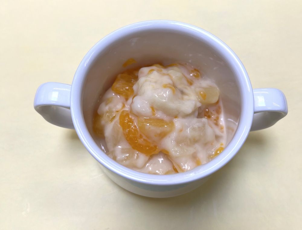 フルーツのクリーム和え