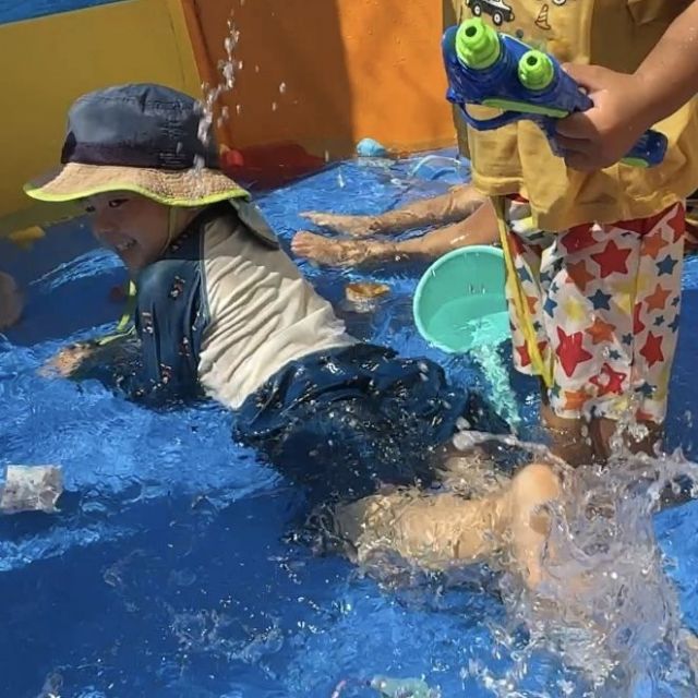 夏！最高！！ 　～2歳児　 クマ組～