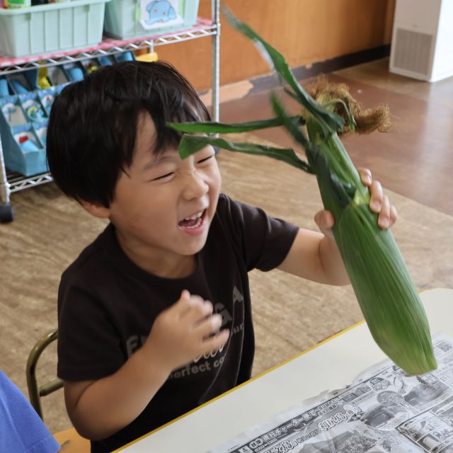 とうもろこし①　＊４歳児＊