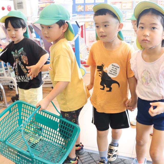 ＊　５歳児　買い物①「ほしチーム」　＊　
