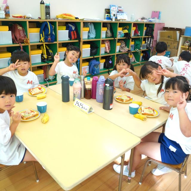 ＊　５歳児　園に泊まろう！【楽しかったね！】　＊