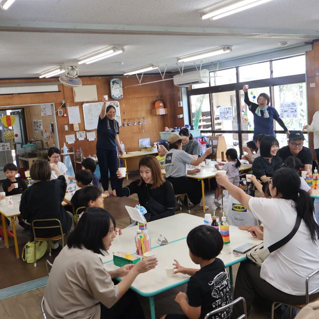 保育参加③梅ジュース　＊４歳児＊