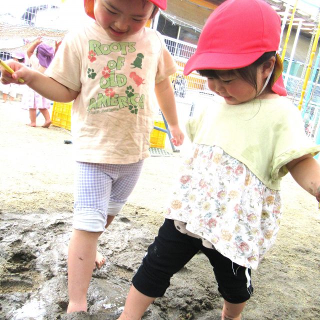 ＊　3歳児　どうなる？　～砂場編～　＊