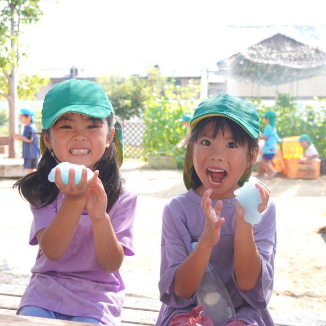 ＊　4・5歳児　感触あそび②　＊