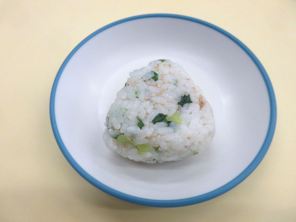 青ネギの中華おにぎり