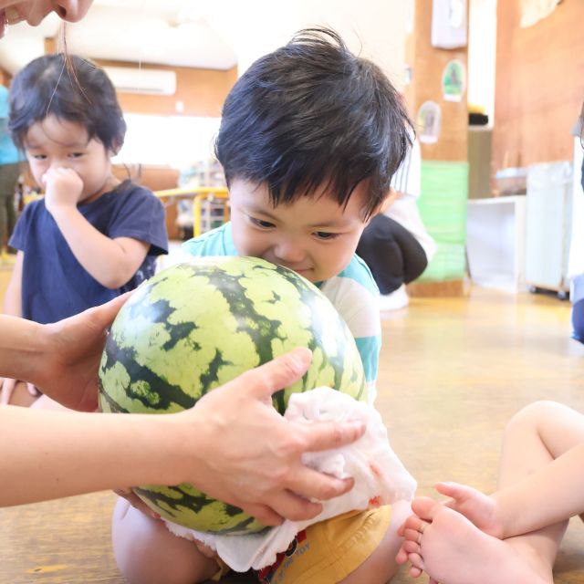 どきどき☆スイカわり　＊３歳児＊