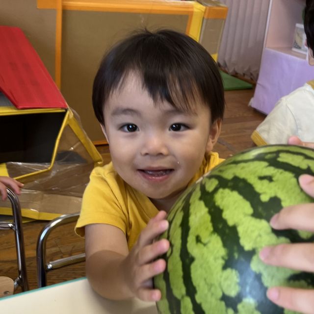 ＊　給食時間の様子　（あいはうす）　＊