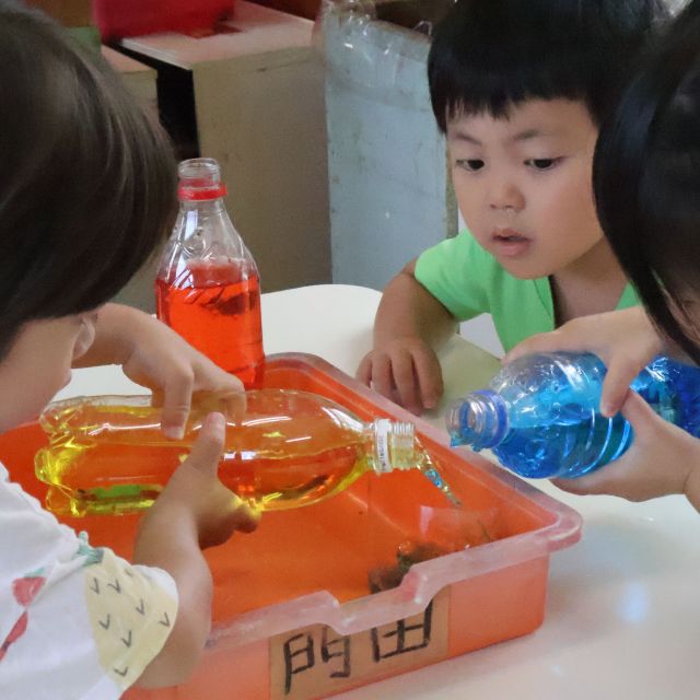 何色になるかな？　＊３歳児＊