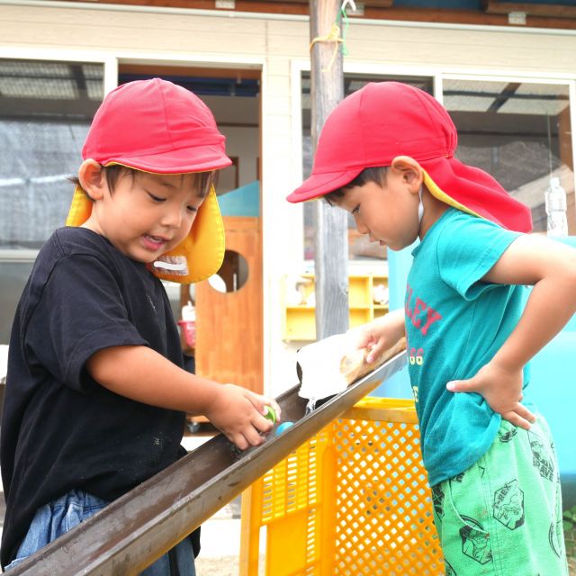 ＊　3歳児　トイを使って　＊