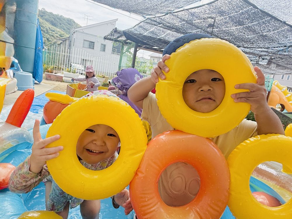 「やっほー〇」と、
こんなアイテムからこんにちは♡♡

まだまだ暑い日はつづくので、
引き続き、水遊びは思い切り楽しみたいと思います✨️