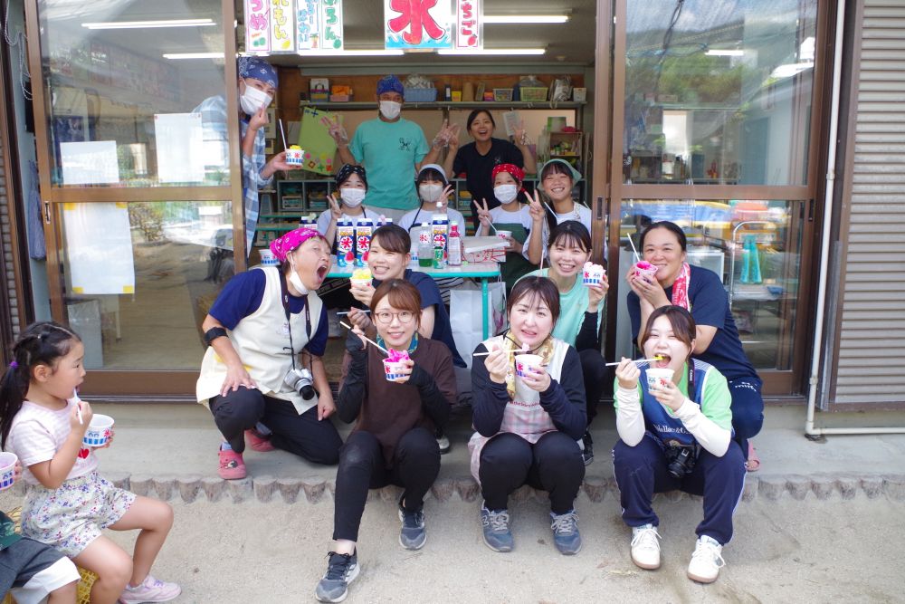 今年のかき氷屋さんはこれにて店じまい♡
また来年〜✨
