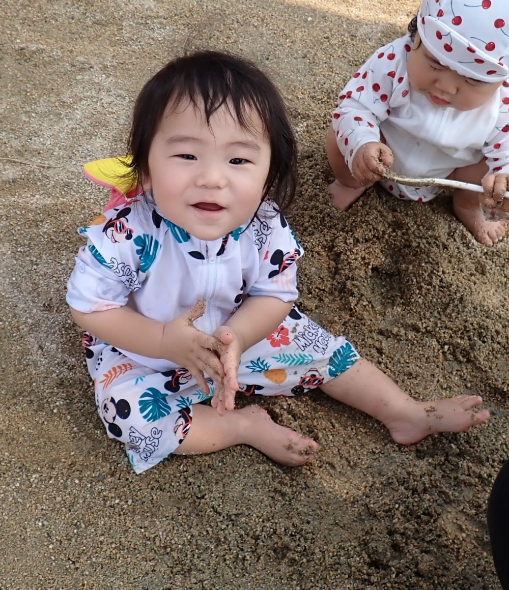 泥んこ遊び😄