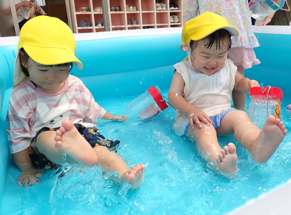 バタ足💦
