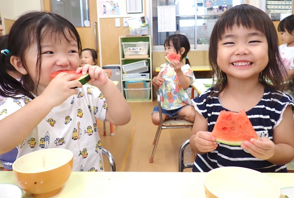 食べるとおいしい・・・すいか💗