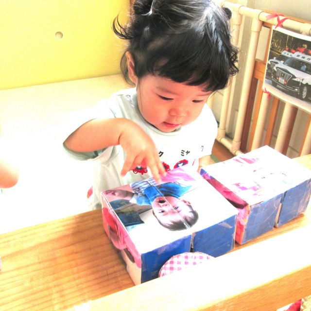 ＊　０歳児　いないいないばあっ！　＊