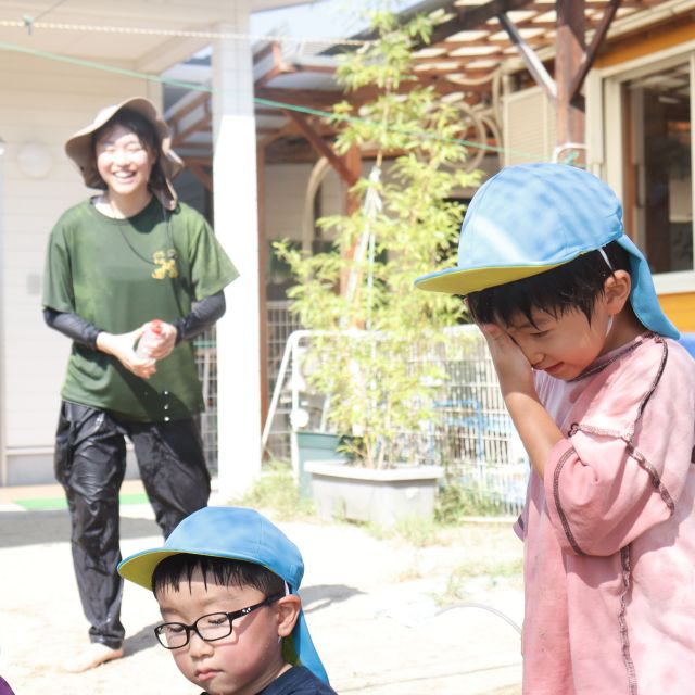 ＊　4歳児　夏休みが明けて・・・　＊