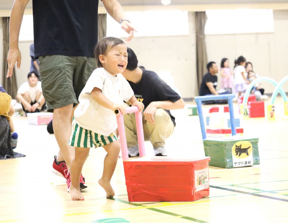 恥ずかしいけどやりたい！
やりたいけどドキドキする！

涙は出たけどまでお家の人の所まで頑張ったよ☆
　



