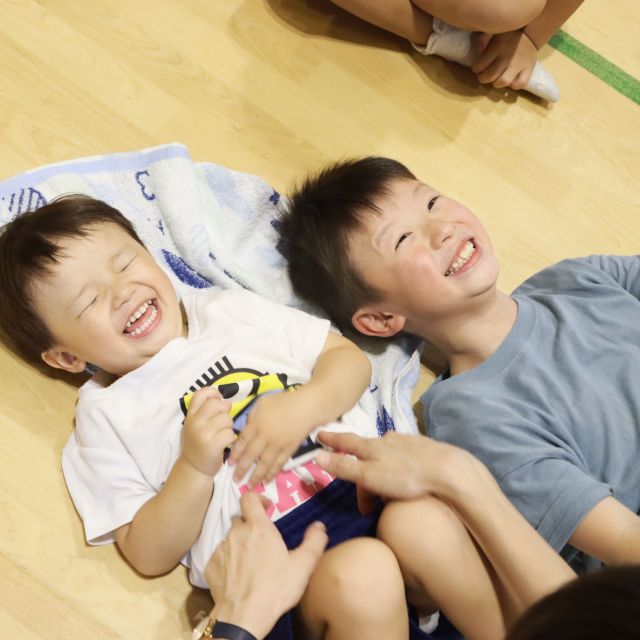 ＊　0・1歳児運動会　ヒヨコ組～ふれあい遊び～　＊