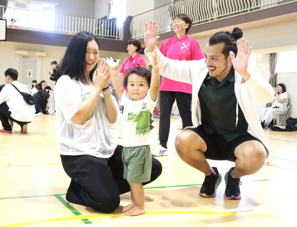 最後はみんなで｢ハイポーズ！！｣

慣れない環境に涙が出た子も多かったと思います
それもまた良い思い出ですね♡

暑い中たくさんのご参加・応援ありがとうございました！
日に日に大きくなって行く子ども達と今日の事をいつか話せたら良いなと思います♡

がんばったね☆
